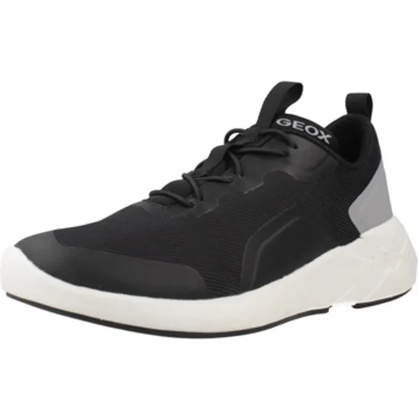 Geox Lage Sneakers  Zapatillas Niño Modèle J Actimix Boy Zwart — vergelijk prijzen bij 1 winkel