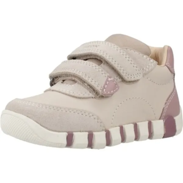 Geox Lage Sneakers  Zapatillas Niña Modèle B Iupidoo Girl Beige — vergelijk prijzen bij 2 winkels