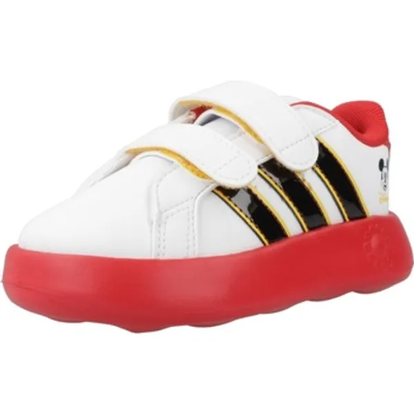 adidas Lage Sneakers  Zapatillas Niño Modèle Court Mickey Wit — vergelijk prijzen bij 1 winkel
