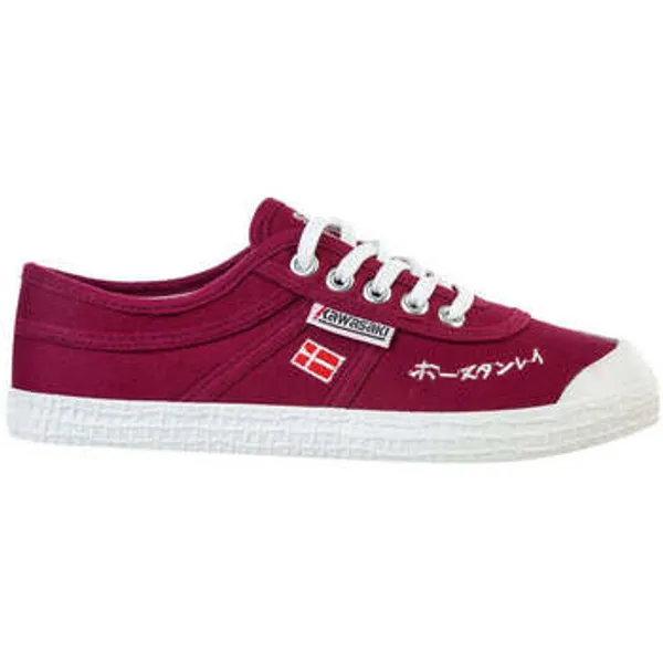 Kawasaki Lage Sneakers   Signature Canvas Shoe K202601 4055 Beet Rood — vergelijk prijzen bij 1 winkel