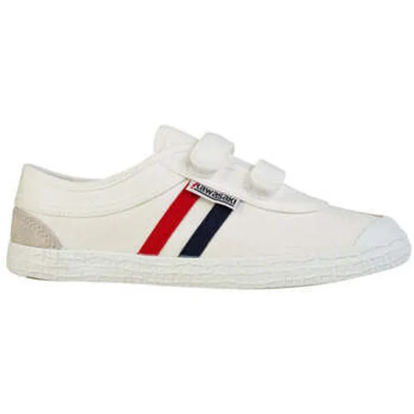 Kawasaki Lage Sneakers   Retro Shoe W/velcro K204505 1002 Wit — vergelijk prijzen bij 1 winkel