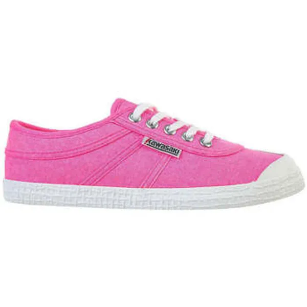 Kawasaki Lage Sneakers Original Neon Canvas shoe K202428 4014 Knockout Pink Roze — vergelijk prijzen bij 1 winkel