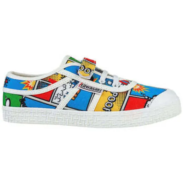 Kawasaki Lage Sneakers Cartoon Shoe W/Elastic K202585 2084 Strong Blue Blauw — vergelijk prijzen bij 1 winkel