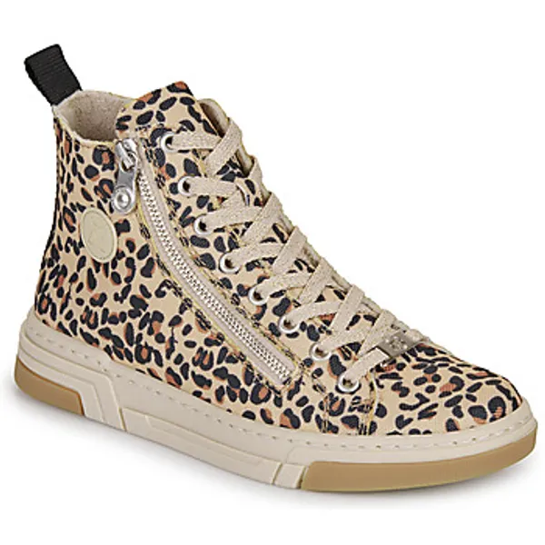 Rieker Hoge Sneakers  N3903 Bruin — vergelijk prijzen bij 1 winkel