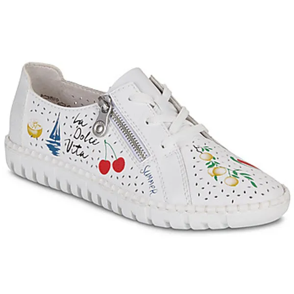 Rieker Lage Sneakers  M2310 Wit — vergelijk prijzen bij 1 winkel