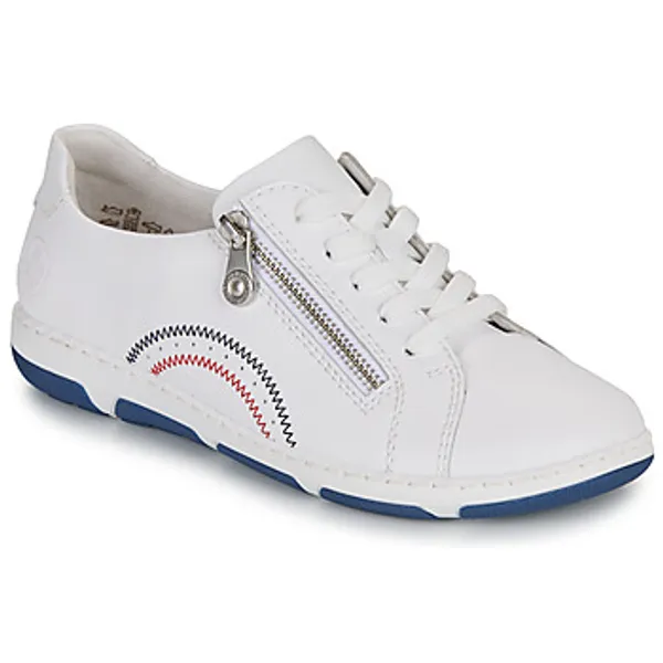 Rieker Lage Sneakers  42424 Wit — vergelijk prijzen bij 1 winkel