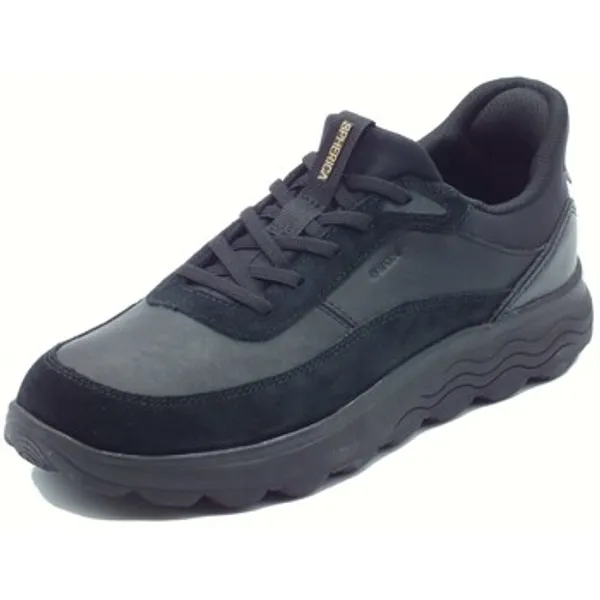 Geox Lage Sneakers  U56MPA Spherica Zwart — vergelijk prijzen bij 2 winkels