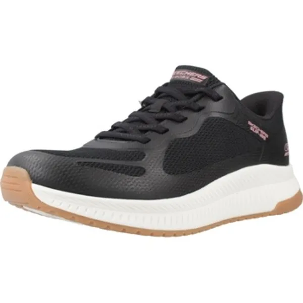Skechers Lage Sneakers Sport Zapatillas Mujer Modèle Bobs Squad 4 Staple Look Zwart — vergelijk prijzen bij 1 winkel