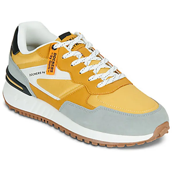 Dockers by Gerli Lage Sneakers  58TX001 Geel — vergelijk prijzen bij 1 winkel