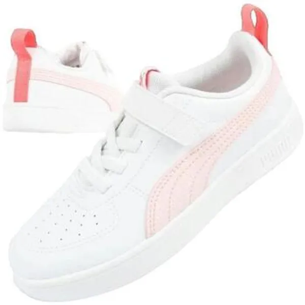 PUMA Lage Sneakers  Baskets Rickie AC Jr Blanc Wit — vergelijk prijzen bij 1 winkel