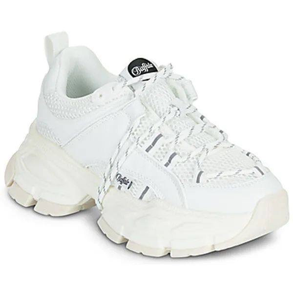 Buffalo Lage Sneakers  SATURN LACE Wit — vergelijk prijzen bij 1 winkel
