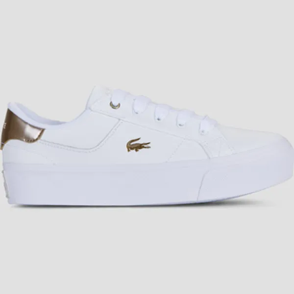 Lacoste Lage Sneakers  ZIANE PLTAFORM Wit — vergelijk prijzen bij 1 winkel