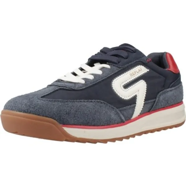 Replay Lage Sneakers  Sport Zapatillas Hombre Modèle Yard Origin Blauw — vergelijk prijzen bij 1 winkel