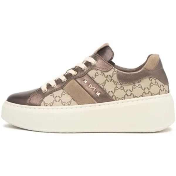 NeroGiardini Lage Sneakers  Omega T.Giove Ecru/T.Moro Arold Pu.Guate Bruin — vergelijk prijzen bij 1 winkel