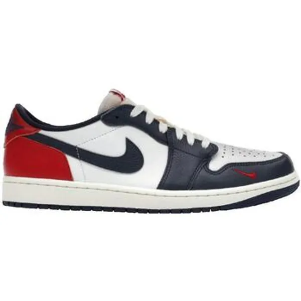 Nike Lage Sneakers  Basket Jordan 1 Retro Wit — vergelijk prijzen bij 1 winkel