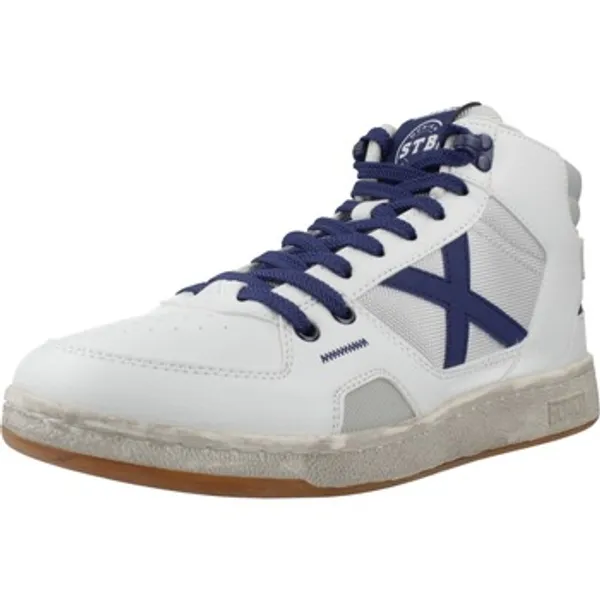 Munich Hoge Sneakers  Sport Zapatillas Hombre Modèle Dome Wit — vergelijk prijzen bij 1 winkel