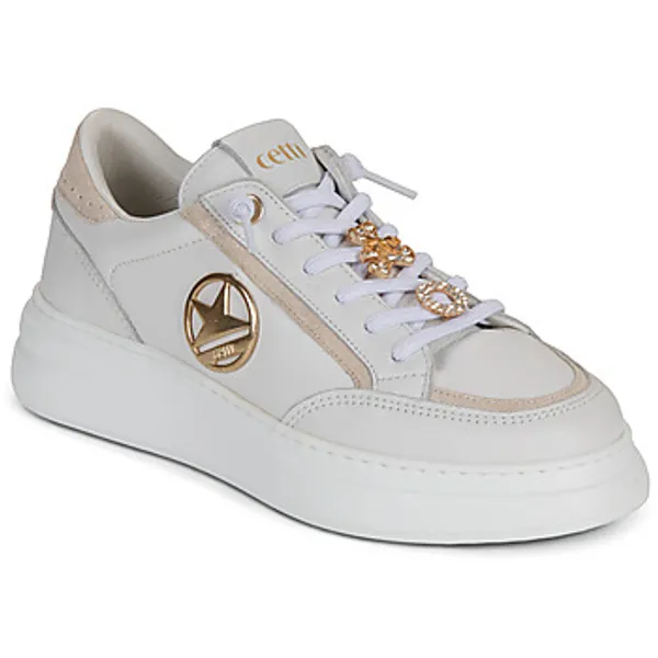 Cetti Lage Sneakers  C-1401-SRA-V26-NATURE-BLANCO Wit — vergelijk prijzen bij 1 winkel