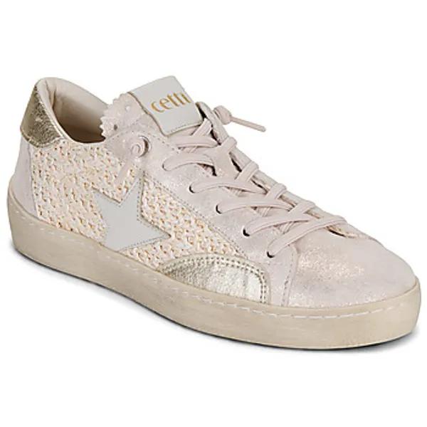Cetti Lage Sneakers  C-1342-SRA-V26-SATURNO-RAFIA-NATURAL Beige — vergelijk prijzen bij 1 winkel