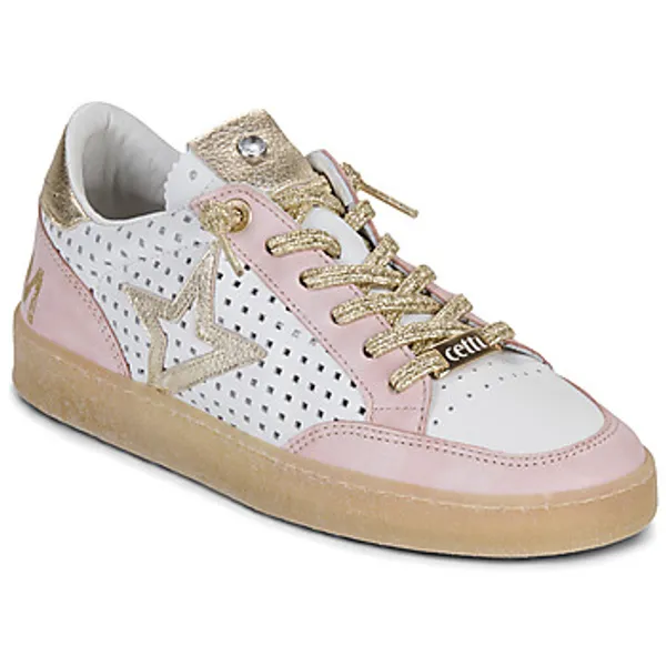 Cetti Lage Sneakers  C-1400-SRA-V26-SIOUX-ROSE-BLANCO Wit — vergelijk prijzen bij 1 winkel