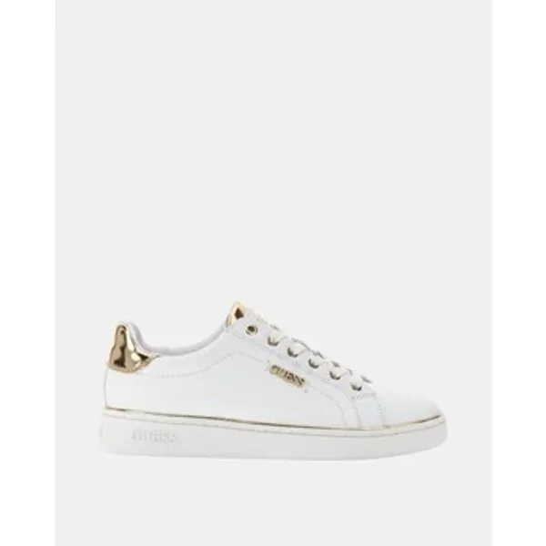 Guess Lage Sneakers  BECKIE FL5BEK FAL12 Wit — vergelijk prijzen bij 1 winkel