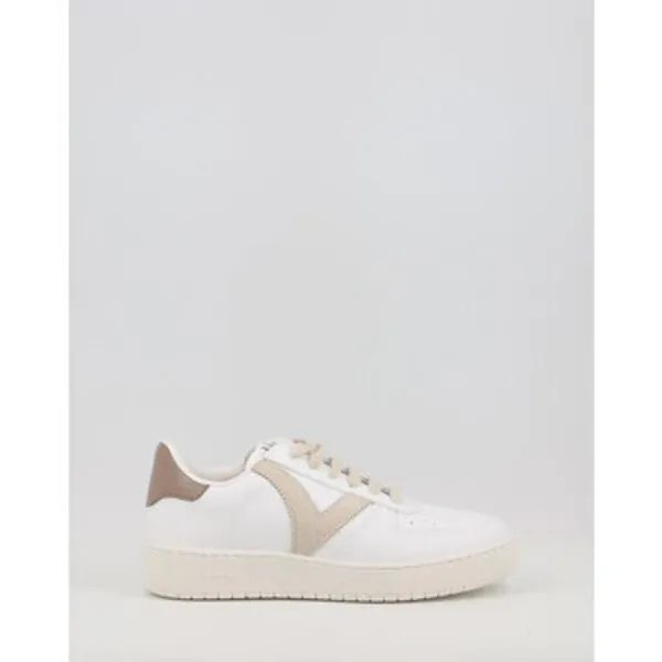 Victoria Lage Sneakers  MADRID EFECTO PIEL 1258201 Wit — vergelijk prijzen bij 1 winkel