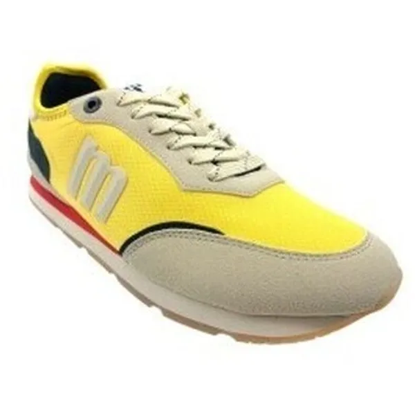 MTNG Lage Sneakers  Zapato caballero MUSTANG 84859 mostaza Geel — vergelijk prijzen bij 1 winkel