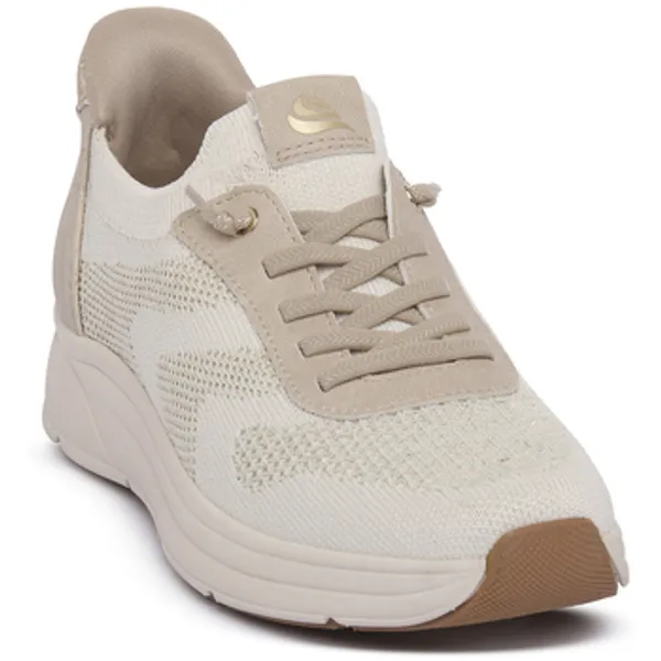 Jana Lage Sneakers  SOFTLINE Beige — vergelijk prijzen bij 1 winkel