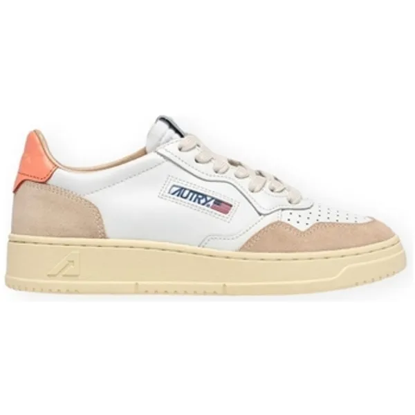 Autry Lage Sneakers  Medalist Low Suede Wit — vergelijk prijzen bij 1 winkel