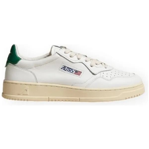 Autry Lage Sneakers  Medalist Low Leather Groen — vergelijk prijzen bij 1 winkel