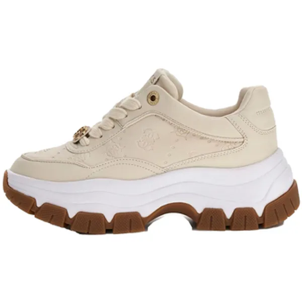 Guess Lage Sneakers  FLFBRTPEL12 Beige — vergelijk prijzen bij 1 winkel