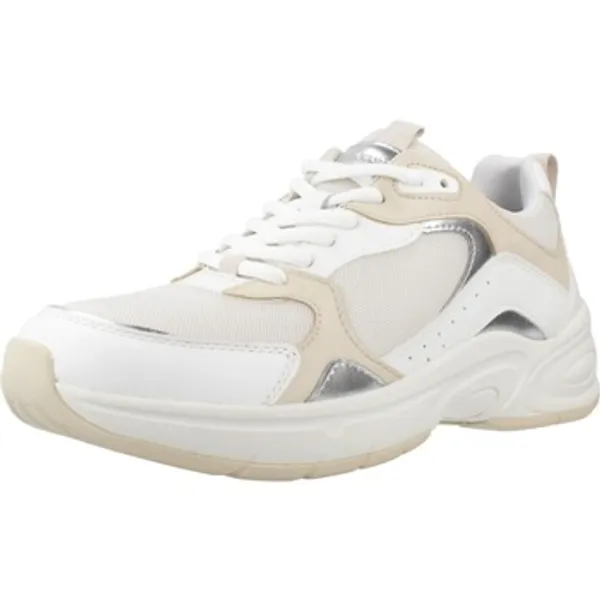 Geox Lage Sneakers  Sport Zapatillas Mujer Modèle D Zarvia Beige — vergelijk prijzen bij 2 winkels