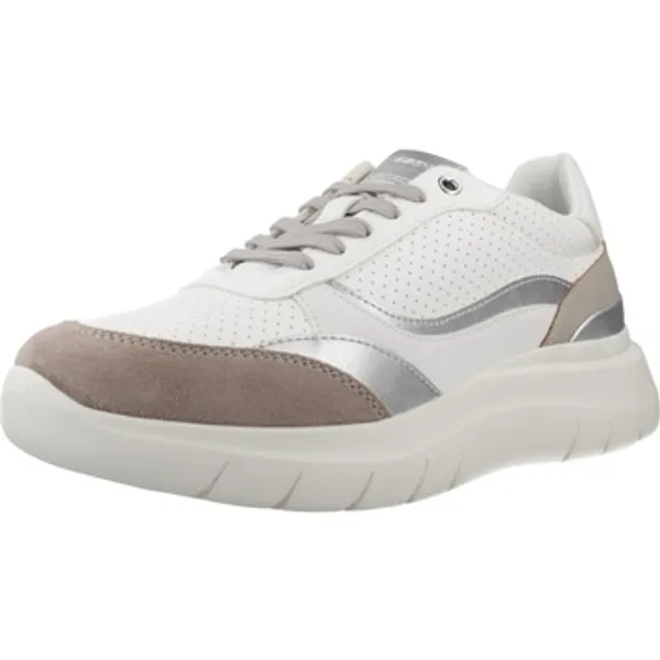 Geox Lage Sneakers  Sport Zapatillas Mujer Modèle Plummery Wit — vergelijk prijzen bij 1 winkel