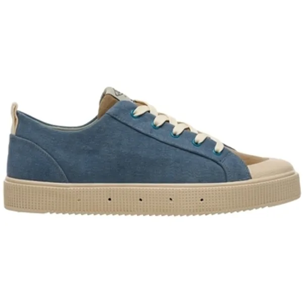 Sanjo Lage Sneakers  K230 Washed - Ocean Colorbust Blauw — vergelijk prijzen bij 1 winkel