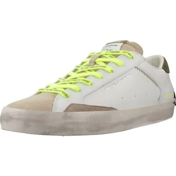 Crime London Lage Sneakers  Sport Zapatillas Hombre Modèle Distressed Lo Wit — vergelijk prijzen bij 1 winkel