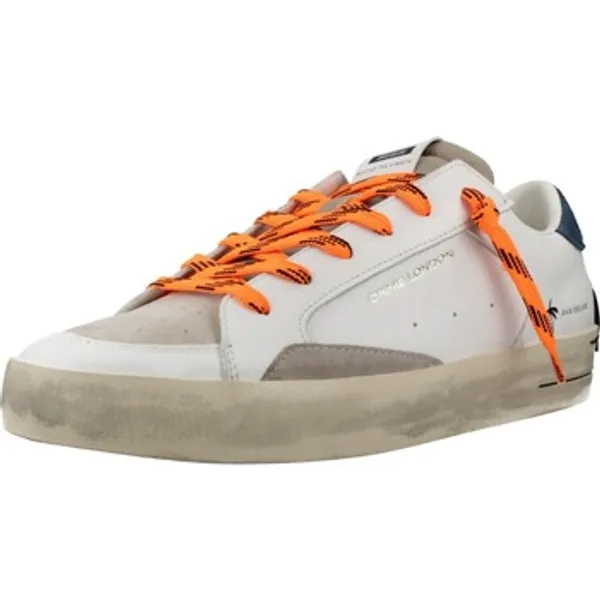 Crime London Lage Sneakers  Sport Zapatillas Hombre Modèle Sk8 Deluxe Wit — vergelijk prijzen bij 1 winkel