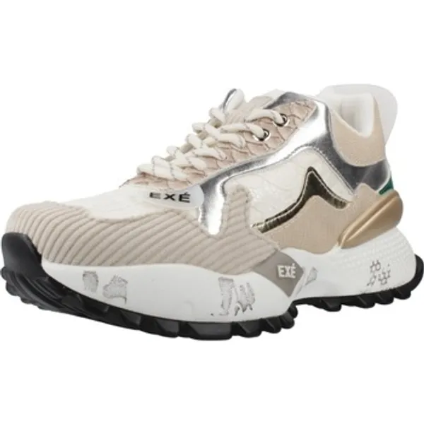 Exé Shoes Lage Sneakers  Sport Zapatillas Mujer Modèle D190608 13b Beige — vergelijk prijzen bij 1 winkel