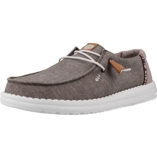 HEYDUDE Lage Sneakers Zapatos Casual Mujer Modèle Wendy Chambray Boho Grijs — vergelijk prijzen bij 1 winkel