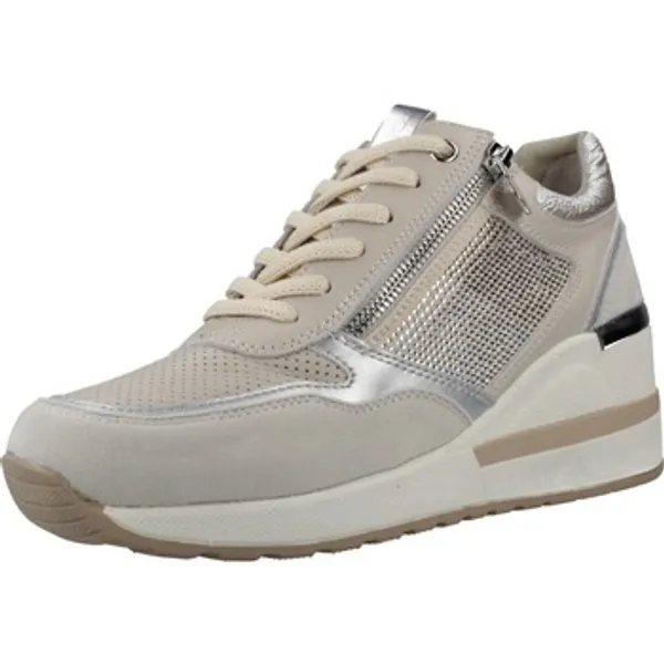 Stonefly Hoge Sneakers Sport Zapatillas Mujer Modèle Mina 2 Goat Suede Nappa Lth Beige — vergelijk prijzen bij 1 winkel
