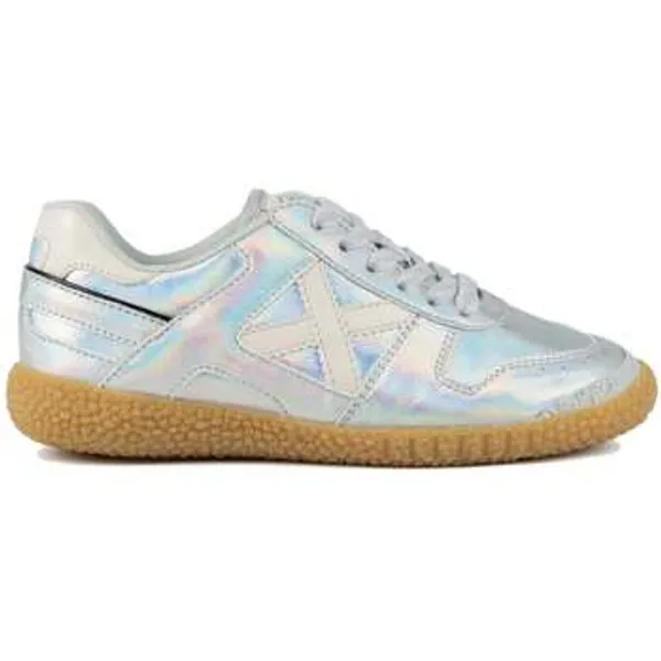 Munich Lage Sneakers  Mini Goal 8126629 Zilver — vergelijk prijzen bij 1 winkel