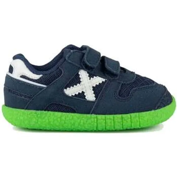Munich Lage Sneakers  Baby Goal 8172632 Blauw — vergelijk prijzen bij 1 winkel