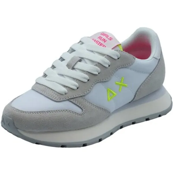 Sun68 Lage Sneakers  Z36201 Ally Solid Bianco Fuxia Wit — vergelijk prijzen bij 1 winkel
