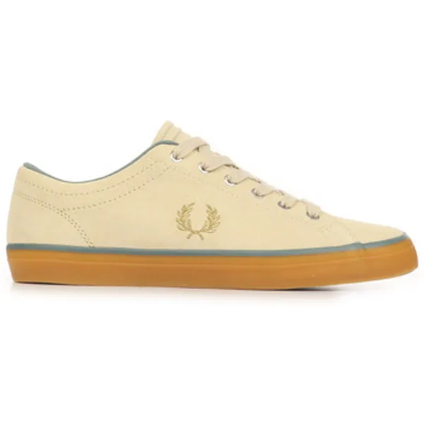 Fred Perry Lage Sneakers  Baseline Suede Beige — vergelijk prijzen bij 1 winkel