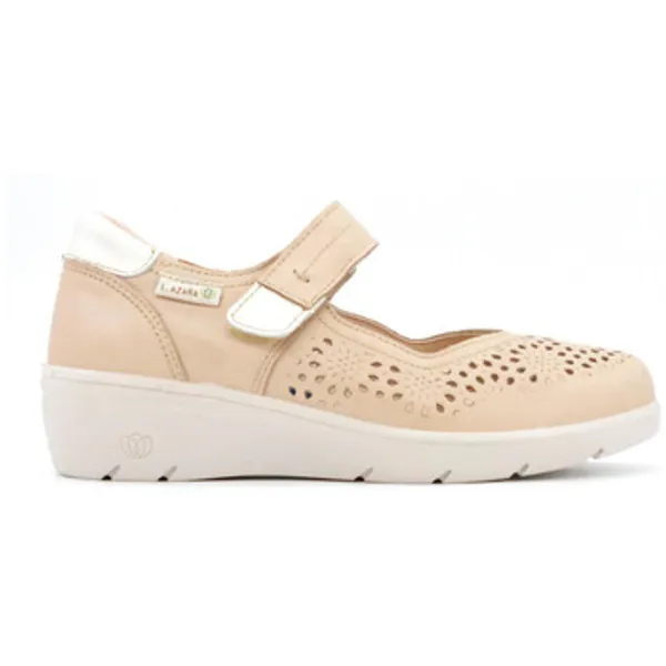 Laura Azaña Lage Sneakers  LEEGLOPERS 26814 Beige — vergelijk prijzen bij 1 winkel