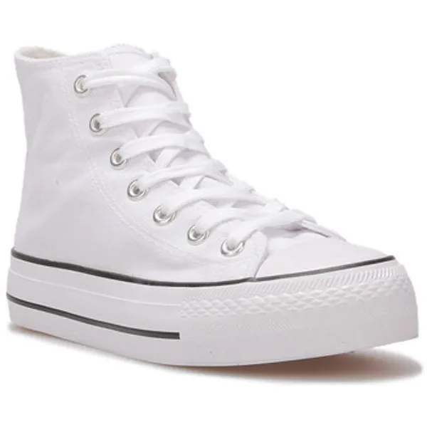 La Modeuse Hoge Sneakers  70777_P165660 Zwart — vergelijk prijzen bij 1 winkel