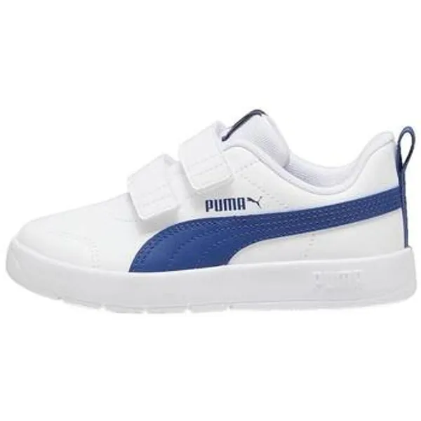 PUMA Lage Sneakers Baskets basses Courtflex V3 V blanches avec accents bleus Wit — vergelijk prijzen bij 2 winkels