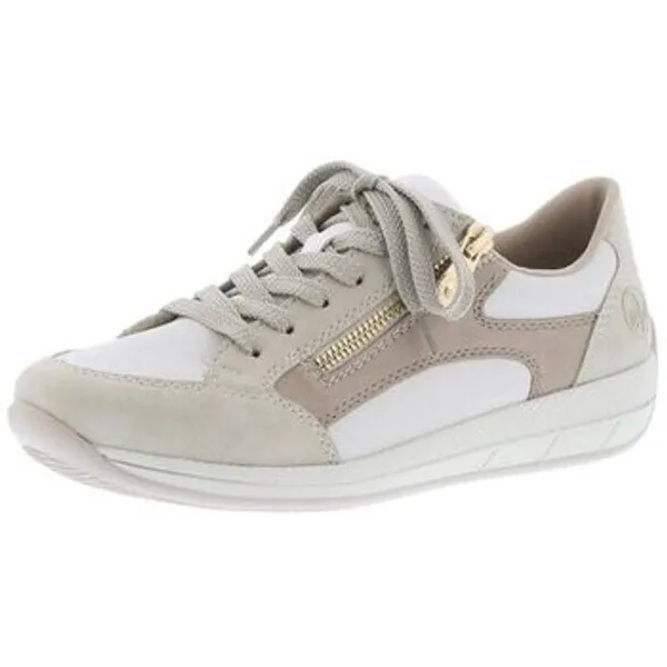 Rieker Lage Sneakers  N1127 Wit — vergelijk prijzen bij 1 winkel