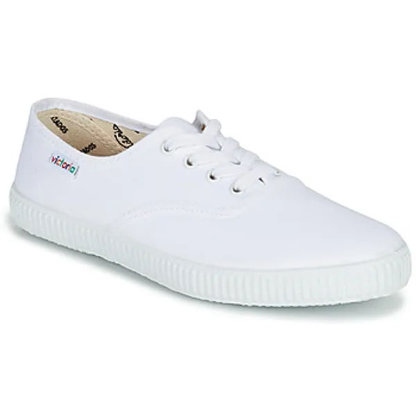 Victoria Lage Sneakers  TENNIS 1915 INGLESA TOILE Wit — vergelijk prijzen bij 1 winkel