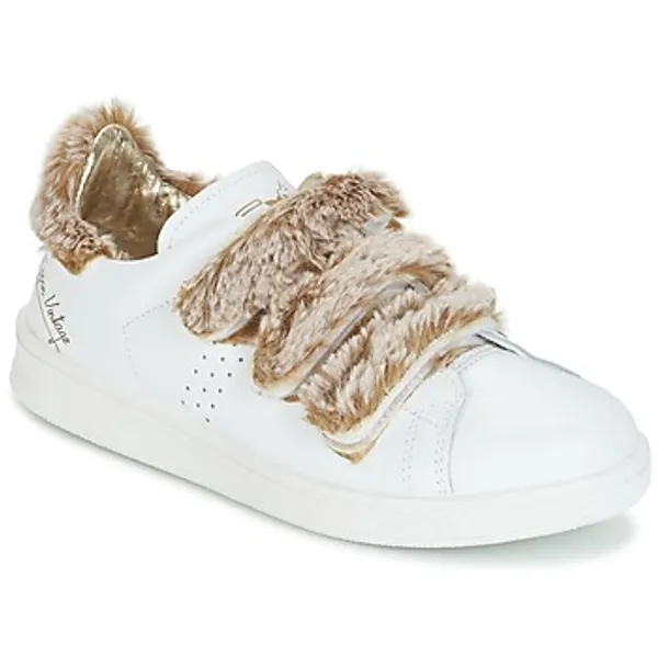 Ippon Vintage Lage Sneakers  FLIGHT POLAR Wit — vergelijk prijzen bij 1 winkel