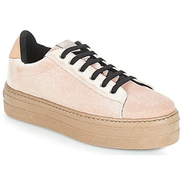 Victoria Lage Sneakers  DEPORTIVO TERCIOPELO/CARAM Beige — vergelijk prijzen bij 1 winkel