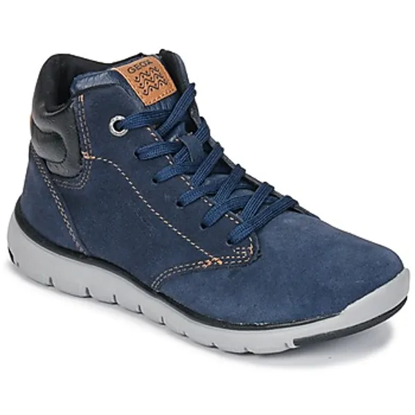 Geox Hoge Sneakers  J XUNDAY BOY Blauw — vergelijk prijzen bij 1 winkel